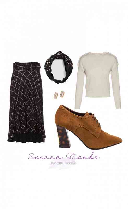 tendencias ropa 2019 con zapato abotinado