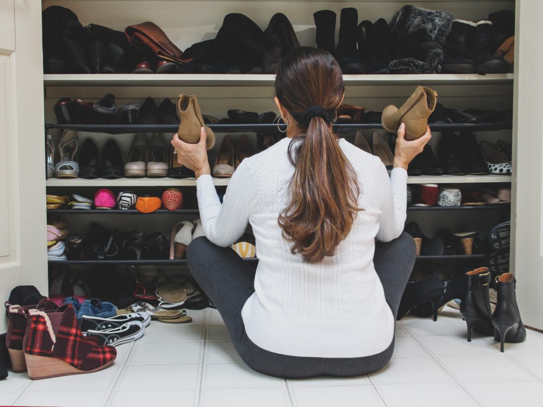 organizar zapatos