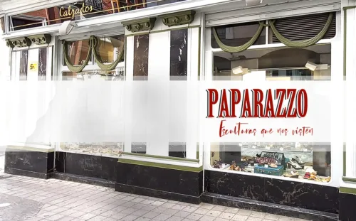 Tarjeta regalo zapateria paparazzo