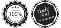 Hecho en España. 100% piel