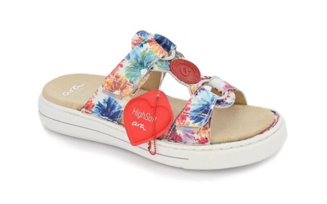 Sandalia Rosaleda multicolor