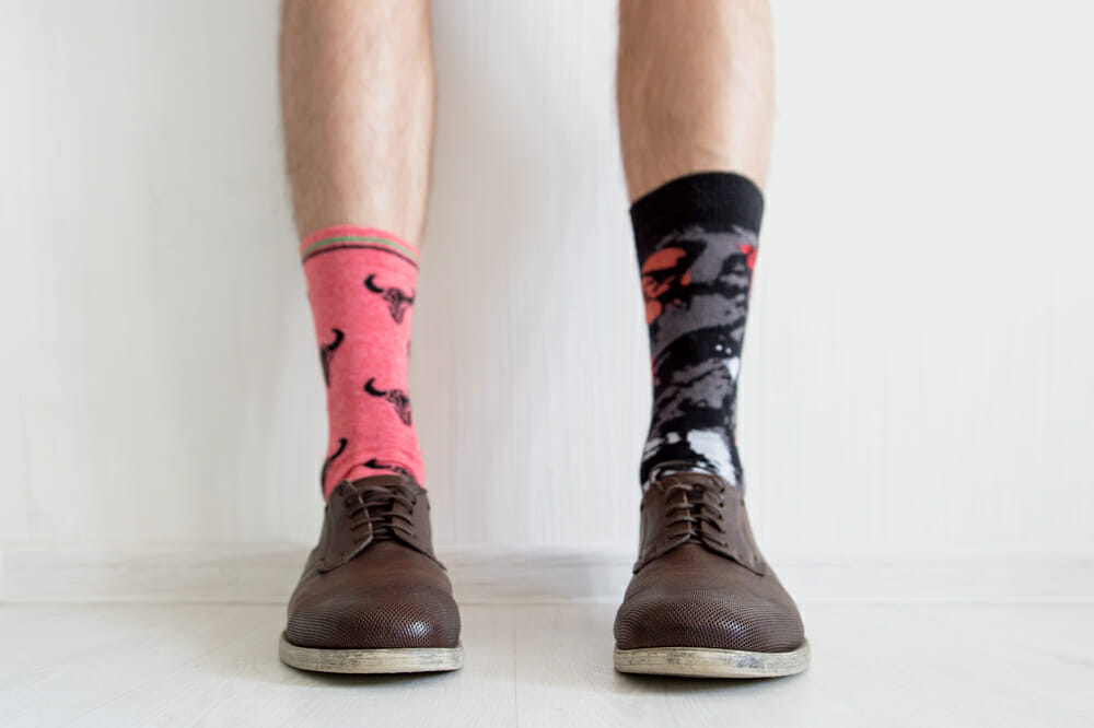 Calcetines desparejados por el Día Mundial del Síndrome de Down