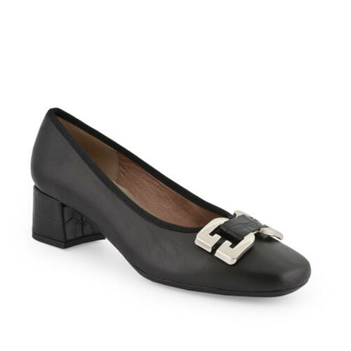 Zapato Piel Benalla Negro Paparazzo