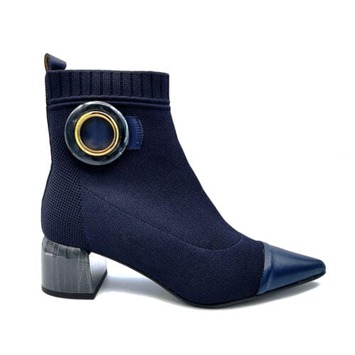 botin mujer de licra zapateria online paparazzo