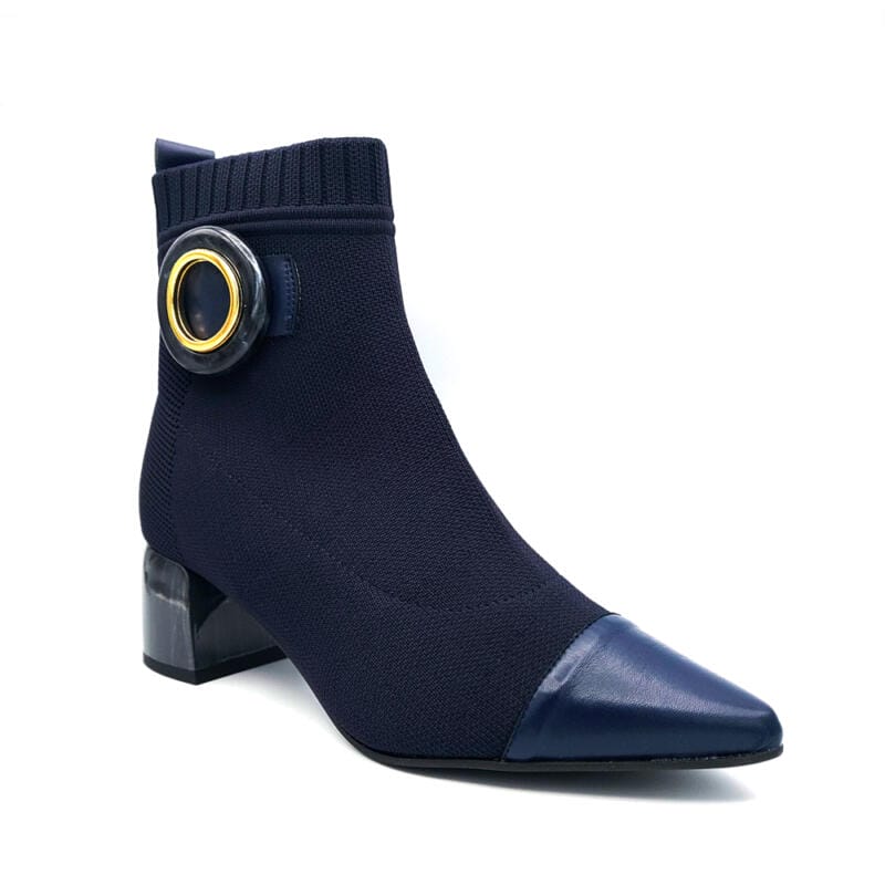 botin mujer de licra zapateria online paparazzo