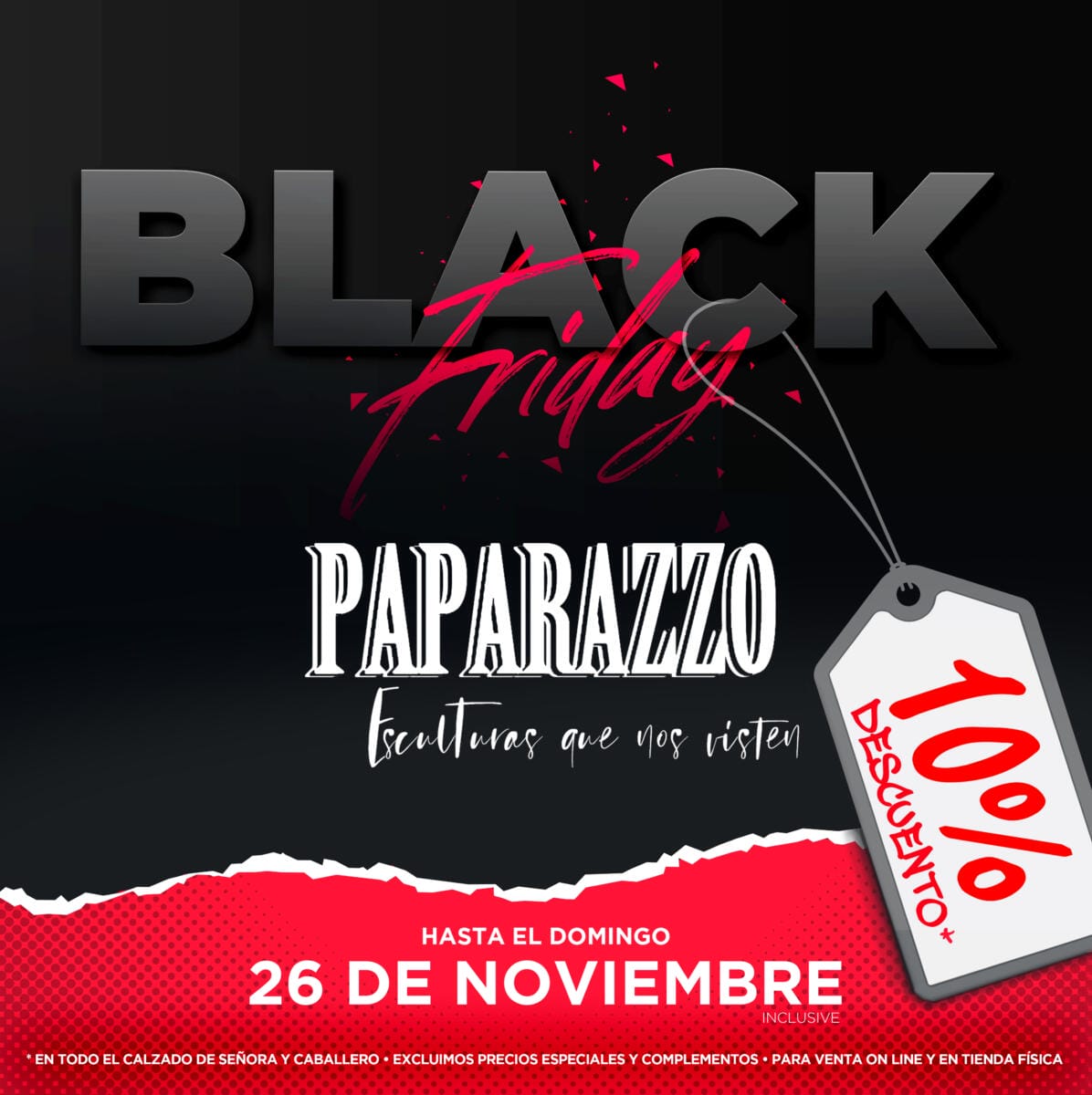 Black Friday Paparazzo